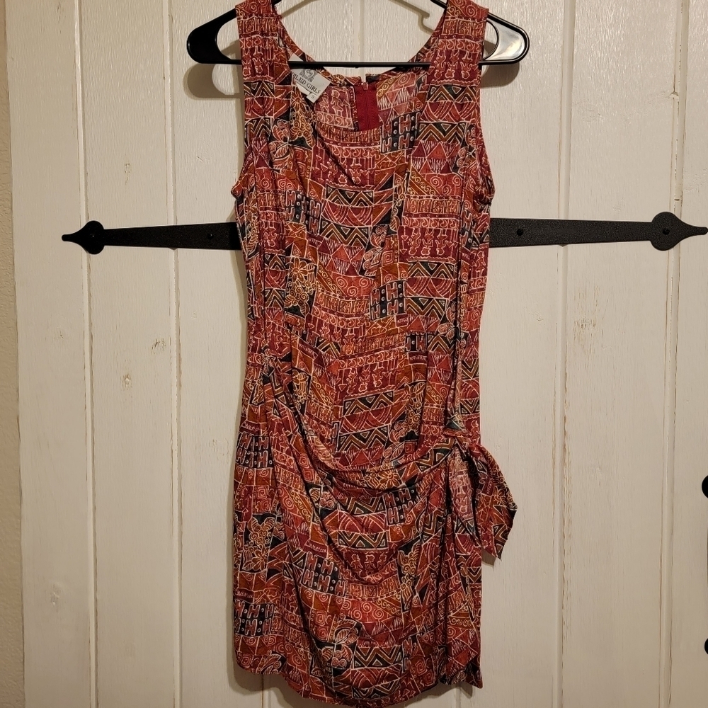 Spoiled Girls Womens Vintage Romper Sleeveless Faux Wrap Size 5